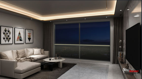 Narrow Frame Anodised Aluminium Door Window Fabricators For Casement