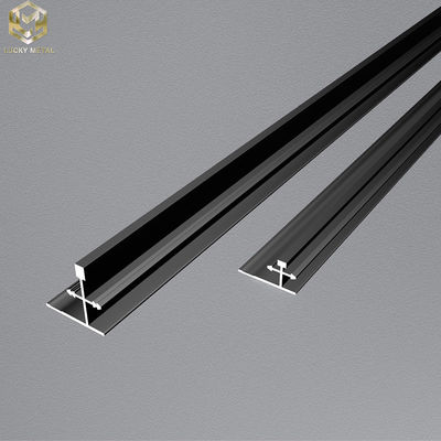 ODM Decorative Aluminium Edge Trim Profiles Systemprofile For Tiles