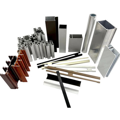 Slimline Window Aluminum Extrusion Door Frame Profile For Kitchen
