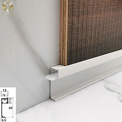 Aluminium Extrusion Skirting Led Profile LED For Baseboard Lighting