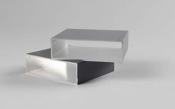 Rectangular 6063 Aluminium Tube Pipe Tubing Rate Per Kg Lightweight