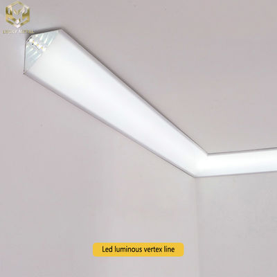 OEM Extruded Corner Aluminium Led Strip Profile 12mm 17mm