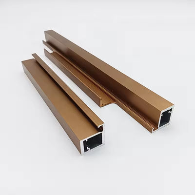 80x80 40x40 Aluminum Cabinet Frame Extrusions Wardrobe Profile Handle