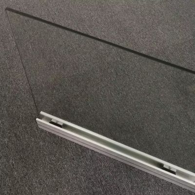 Side Mounted Aluminium Framed Glass Balustrade For Balcony