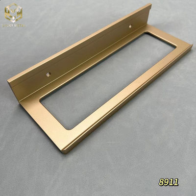 Recessed Mount 8mm Grip Aluminium Cabinet Handles For Kitchen Furniture