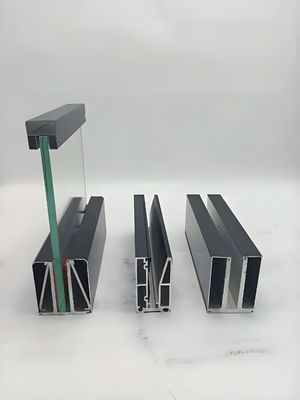 Custom Size Aluminum Frameless Glass Balcony Fence With Clamp Kits
